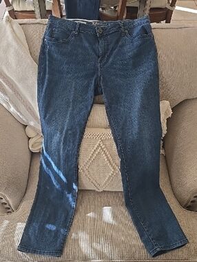 KUT FROM THE KLOTH Katy Mid Rise Ankle Boyfriend Jeans Size 12 Medium Wash